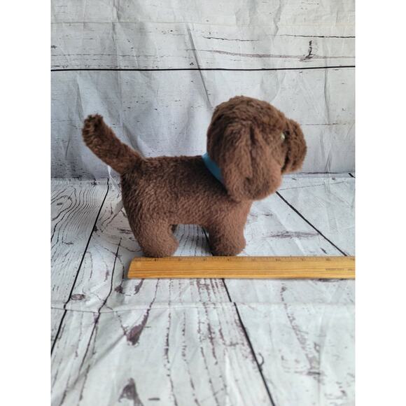 American Girl dog pet Chocolate Chip Labrador brown with collar Hard Body - Picture 9 of 9